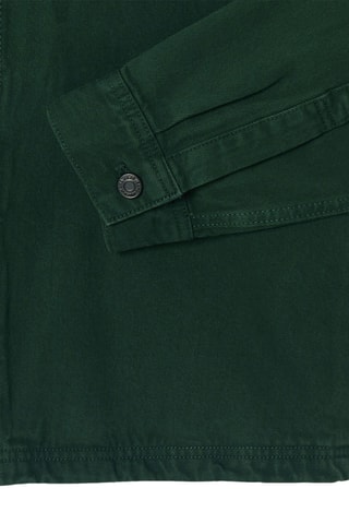 Surchemise en jean regular - Vert foncé
