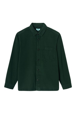 Surchemise en jean regular - Vert foncé