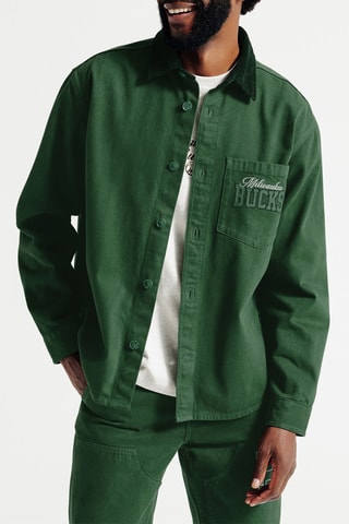 Surchemise Milwaukee Bucks - Vert clair