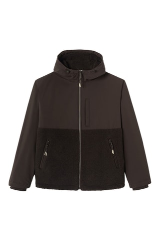 Veste à capuche - Marron