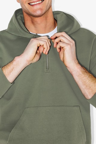 Sweat à capuche - Kaki