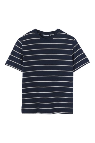 T-shirt regular - Bleu nuit
