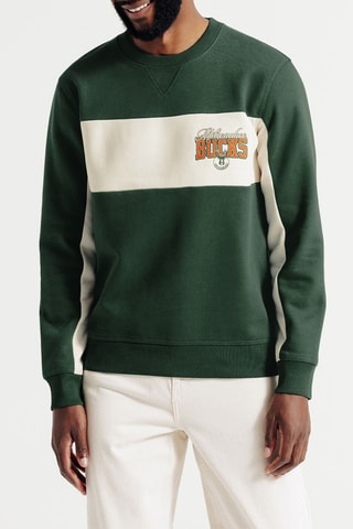 Sweat en coton biologique - Vert foncé