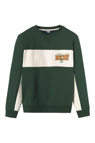 Sweat en coton biologique - Vert foncé