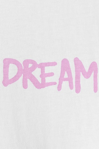 T-shirt regular en coton biologique - Blanc