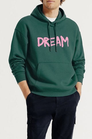 Sweat à capuche TVBoy - Vert foncé