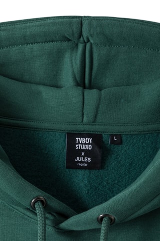 Sweat à capuche TVBoy - Vert foncé