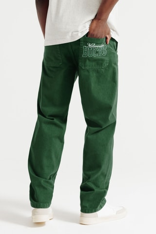 Pantalon loose Milwaukee Bucks NBA - Vert foncé