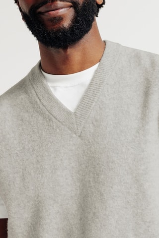 Pull sans manches - Gris clair