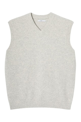 Pull sans manches - Gris clair