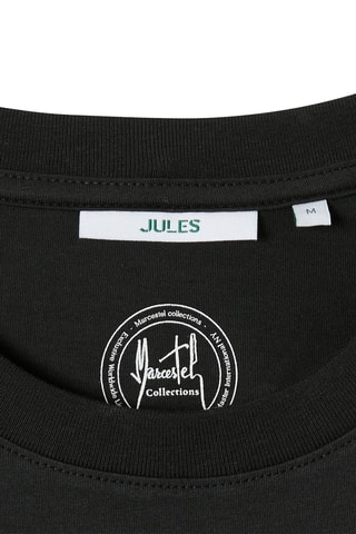 T-shirt regular en coton biologique - Noir