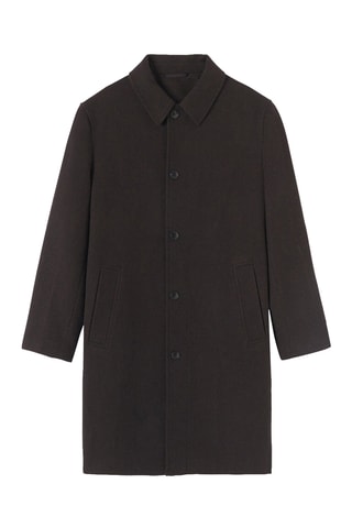 Manteau en laine - Marron