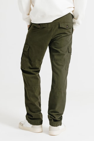Pantalon loose - Vert olive