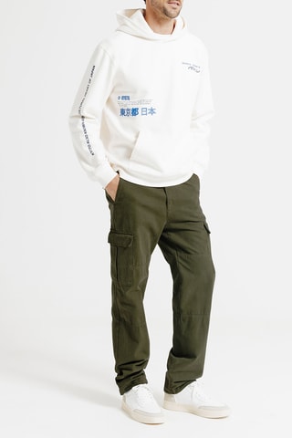 Pantalon loose - Vert olive