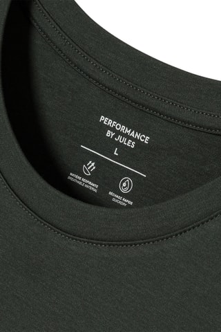 T-shirt regular en coton biologique - Kaki