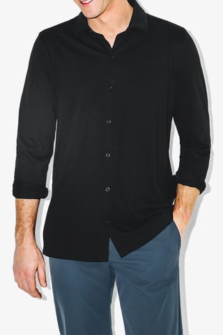 Chemise slim - Noir