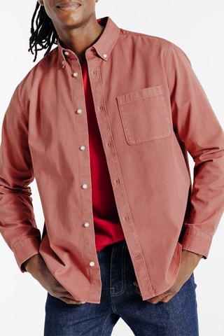 Chemise regular - Vieux rose