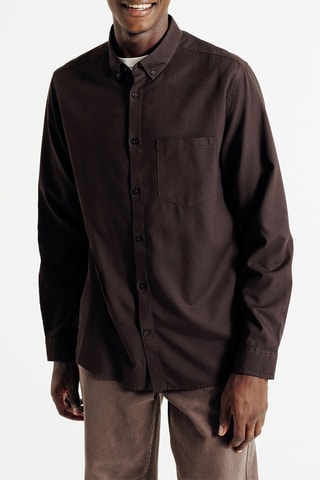 Chemise regular - Marron