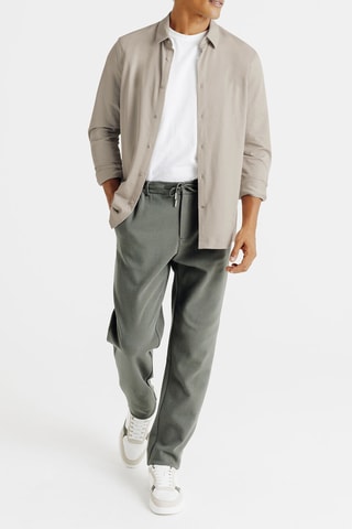 Chemise slim - Beige