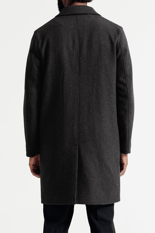 Manteau en laine - Gris foncé