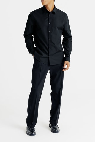 Chemise slim - Noir