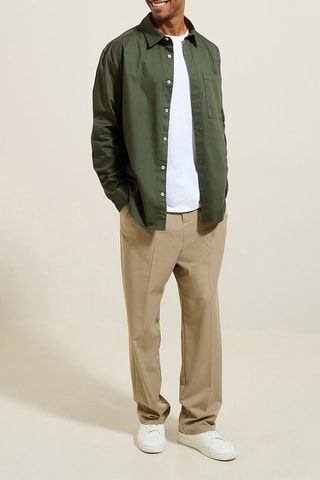 Chemise oversize - Kaki