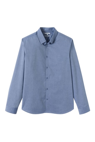 Chemise slim - Ciel