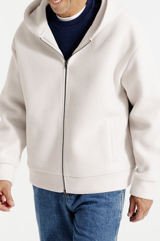 Sweat à capuche - Blanc