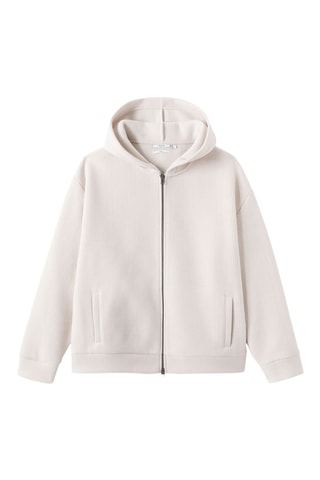 Sweat à capuche - Blanc