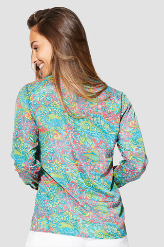 Blouse Regular - Roze, turquoise en groen