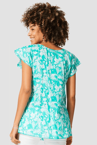 Top - Blauw