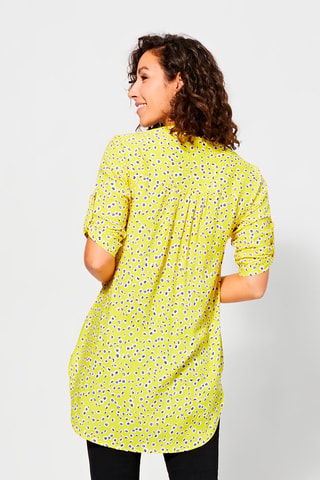 Blouse - Geel en wit