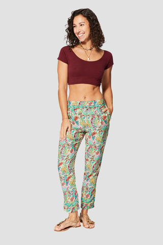 Crop Top - Bordeauxrood