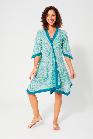 Tuniek - Wit, groen en paars