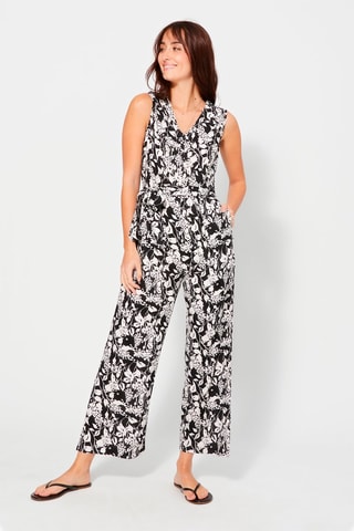 Jumpsuit - Wit en zwart