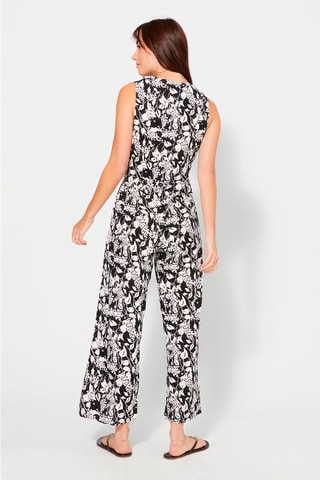 Jumpsuit - Wit en zwart