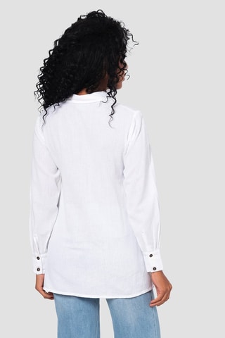 Linnen Blouse - Wit