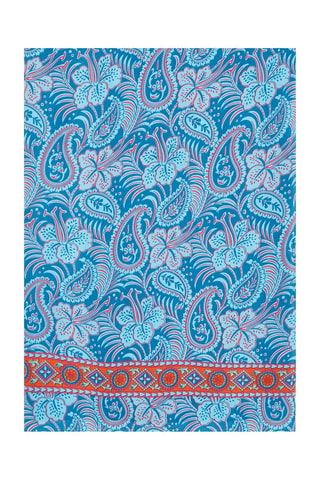 Sjaal - Blauw en rood