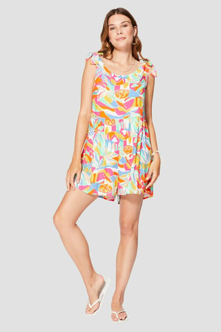 Playsuit - Roze en oranje