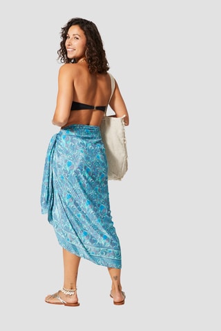 2-in-1 Sjaal - Blauw