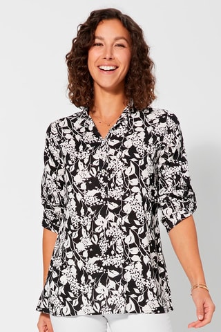 Top - Wit en zwart