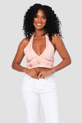 Crop Top - Roze