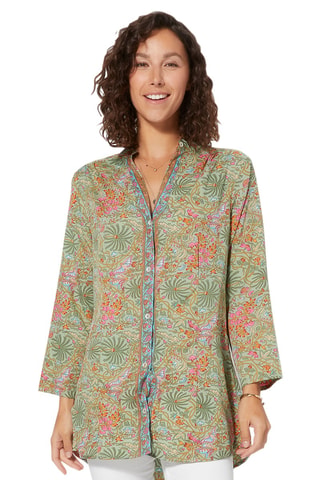 Tuniek - Groen, roze en oranje