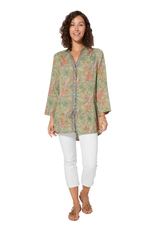 Tuniek - Groen, roze en oranje