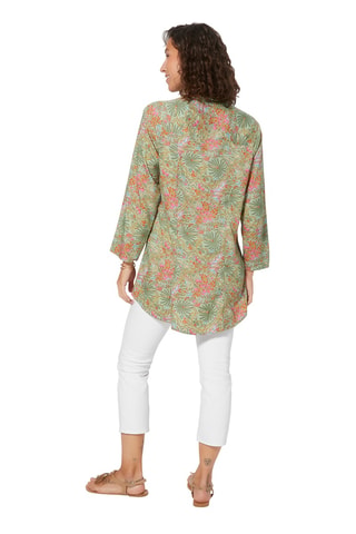 Tuniek - Groen, roze en oranje
