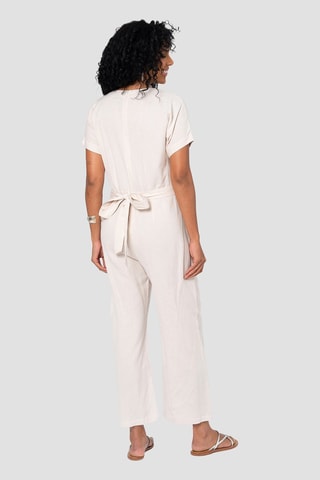 Linnen Jumpsuit - Beige