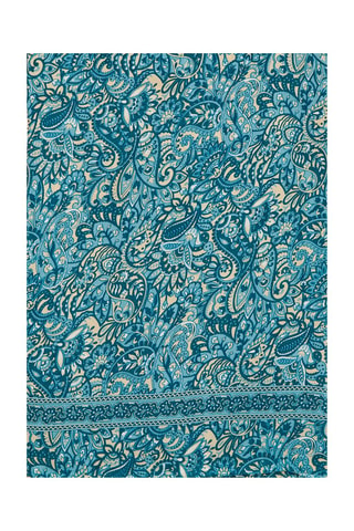 Sjaal - Wit en blauw