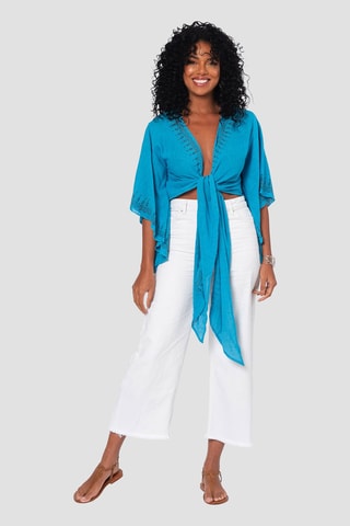 Top - Blauw