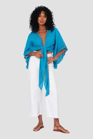 Top - Blauw