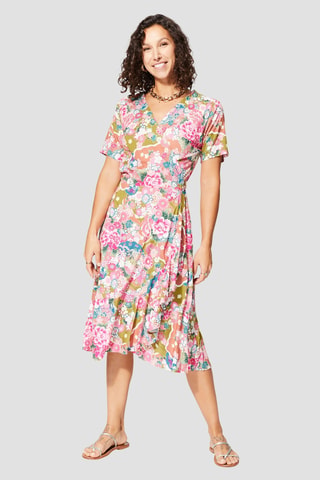 Wikkeljurk - Blauw, roze en groen